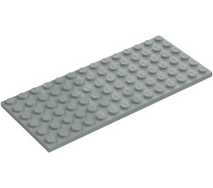 LEGO Light Gray Plate 6 x 14 (3456)