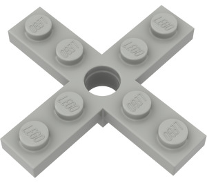 LEGO Gris clair Hélice 4 Lame 5 Diameter avec Rotor Titulaire (3461)
