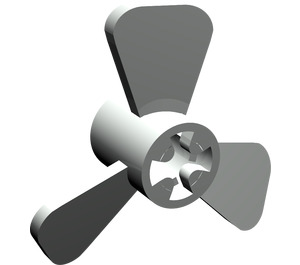 LEGO Light Gray Propeller with 3 Blades (6041)