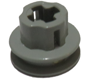 LEGO Lichtgrijs Pulley for Micromotor (2983 / 2986)