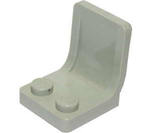 LEGO Gris claro Asiento 2 x 2 Sin marca de bebedero (4079)