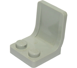 LEGO Light Gray Seat 2 x 2 without Sprue Mark in Seat (4079)