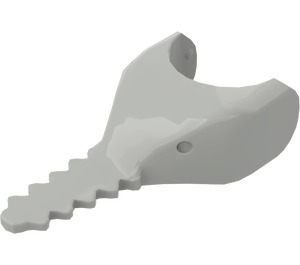 LEGO Lys grå Hai / Sawfish Hode (30085)