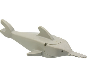 LEGO Lysegrå Shark with Saw Nose