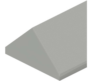 LEGO Light Gray Slope 1 x 2 (45°) Double / Inverted with Open Bottom (3049)