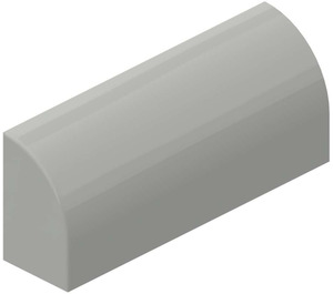 LEGO Light Gray Slope 1 x 4 Curved (6191 / 10314)