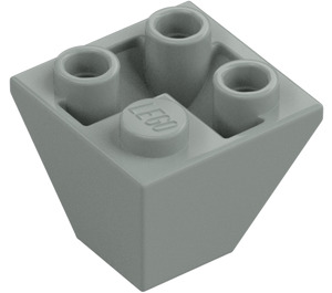 LEGO Light Gray Slope 2 x 2 (45°) Inverted (3676)