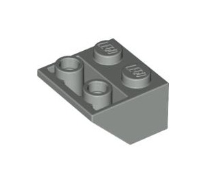 LEGO Hellgrau Steigung 2 x 2 (45°) Invertiert mit flachem Abstandshalter darunter (3660)