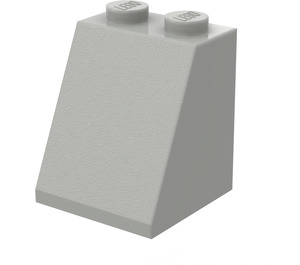 LEGO Lichtgrijs Helling 2 x 2 x 2 (65°) met buis aan de onderzijde (3678)