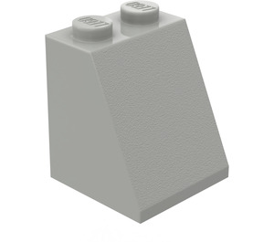 LEGO Hellgrau Steigung 2 x 2 x 2 (65°) ohne Unterrohr (3678)