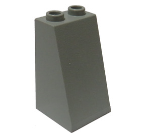 LEGO Light Gray Slope 2 x 2 x 3 (75°) Hollow Studs, Rough Surface (3684 / 30499)