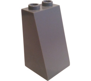 LEGO Light Gray Slope 2 x 2 x 3 (75°) Hollow Studs, Smooth (3684 / 30499)