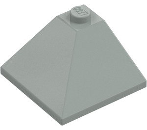 LEGO Light Gray Slope 3 x 3 (25°) Corner (3675)