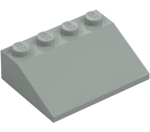 LEGO Lichtgrijs Helling 3 x 4 (25°) (3016 / 3297)