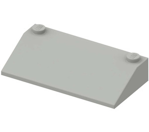 LEGO Light Gray Slope 3 x 6 (25°) with Inner Walls (3939 / 6208)