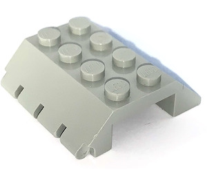 LEGO Light Gray Slope 4 x 4 (45°) Double with Hinge (4857)