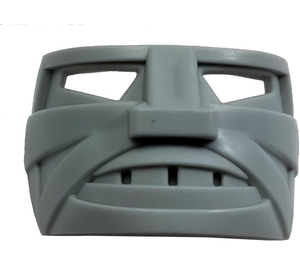 LEGO Light Gray Sports Hockey Mask with Eyeholes and Four Large Teeth