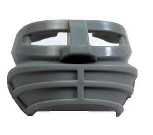LEGO Light Gray Sports Hockey Mask with Four Hole Grille