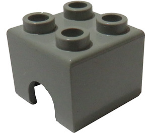 LEGO Gris clair Technic Piston 2 x 2 Bloquer (3652)