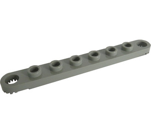 LEGO Light Gray Technic Plate 1 x 8 with Holes (4442)