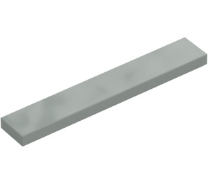 LEGO Light Gray Tile 1 x 6 (6636)