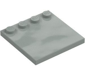 LEGO Light Gray Tile 4 x 4 with Studs on Edge (6179)