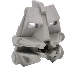 LEGO Light Gray Toa Head (32553)