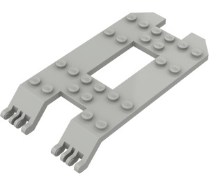 LEGO Gris clair Trailer Base 6 x 12 x 1.333 (30263)
