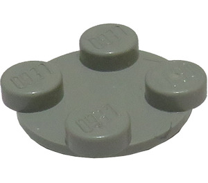 LEGO Light Gray Turntable 2 x 2 Plate Top (3679)