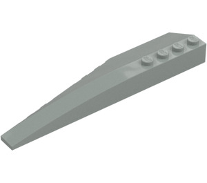 LEGO Light Gray Wedge 12 x 3 x 1 Double Rounded Right (42060 / 45173)