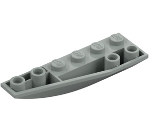 LEGO Vaaleanharmaa Kiila 2 x 6 Kaksinkertainen Käänteinen Vasen (41765)