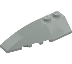 LEGO Ljusgrå Kil 2 x 6 Dubbel Vänster (5830 / 41748)