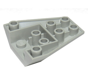 LEGO Light Gray Wedge 4 x 4 Triple Inverted without Reinforced Studs (4855)