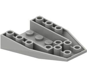 LEGO Vaaleanharmaa Kiila 6 x 4 Käänteinen (4856)