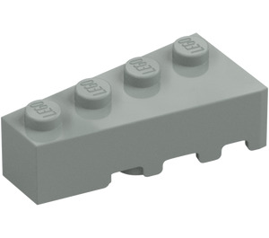 LEGO Light Gray Wedge Brick 2 x 4 Left (41768)