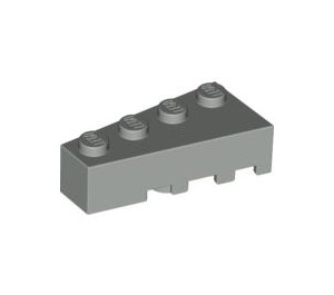 LEGO Light Gray Wedge Brick 2 x 4 Left (41768)