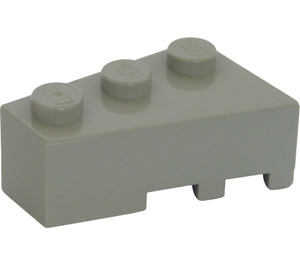 LEGO Ljusgrå Kil Kloss 3 x 2 Vänster (6565)