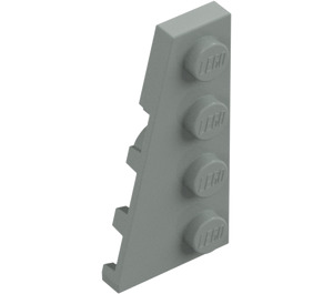 LEGO Light Gray Wedge Plate 2 x 4 Wing Left (41770)