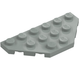 LEGO Lichtgrijs Wig Plaat 3 x 6 met 45º Hoeken (2419 / 43127)