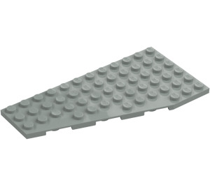 LEGO Lichtgrijs Wig Plaat 6 x 12 Vleugel Links (3632 / 30355)