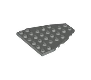 LEGO Hellgrau Keil Platte 7 x 6 mit Bolzenkerben (50303)