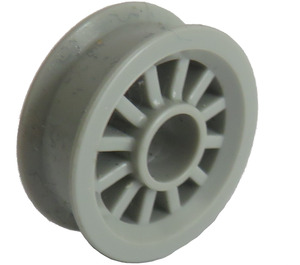 LEGO Light Gray Wheel Centre Spoked Small (30155)