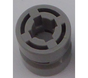 LEGO Light Gray Wheel Rim Ø8.1 X 9 (Notched Hole) (30027)