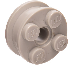 LEGO Light Gray Wheel with Pin Hole (4259)