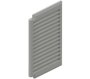 LEGO Light Gray Window 1 x 2 x 3 Shutter (3856)