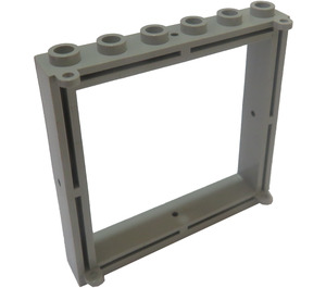 LEGO Light Gray Window Frame 1 x 6 x 5