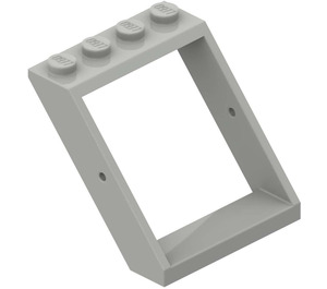 LEGO Light Gray Window Frame 4 x 4 x 3 Roof (4447)