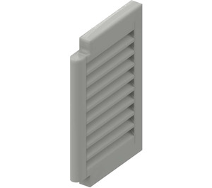 LEGO Light Gray Window Pane 1 x 2 x 2 Shutter (3582)