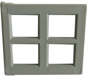 LEGO Light Gray Window Pane 2 x 4 x 3  (4133)