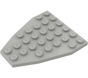 LEGO Vaaleanharmaa Siipi 7 x 6 ilman nuppien lovia (2625)